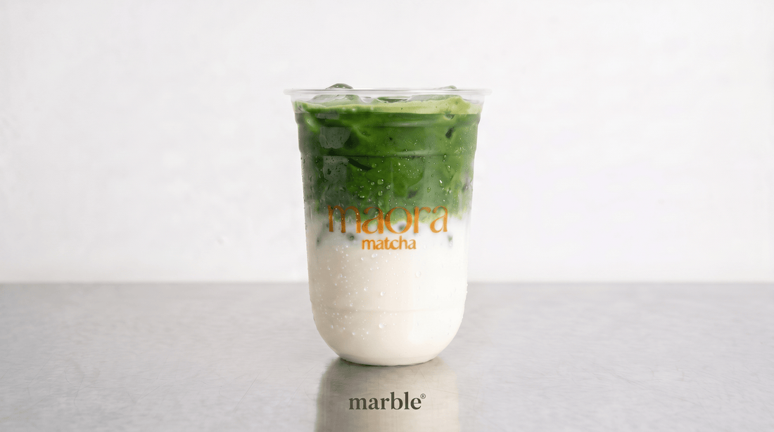 Marble Collagen Matcha Latte - Maora
