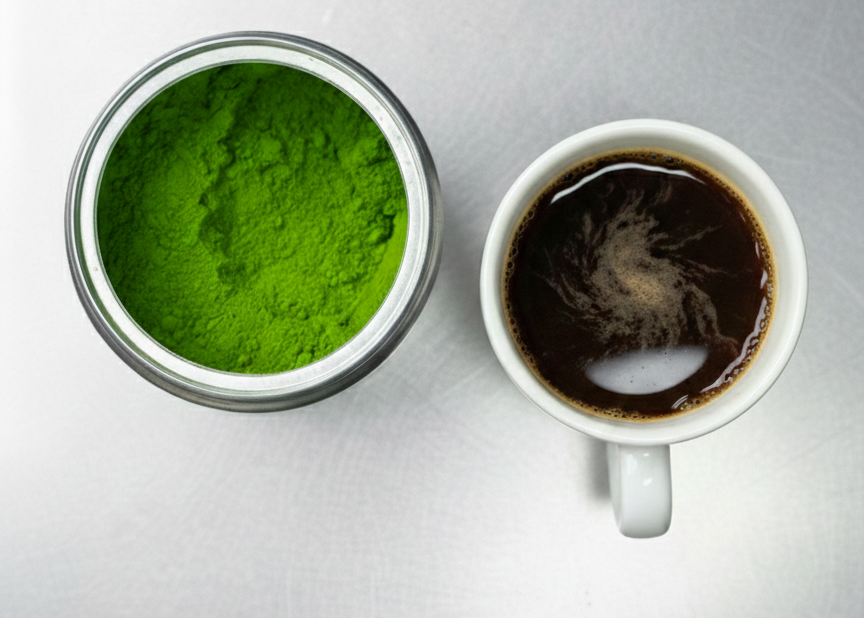 Matcha pulver & cafe 