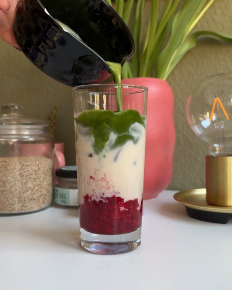 Strawberry Matcha Zuhause