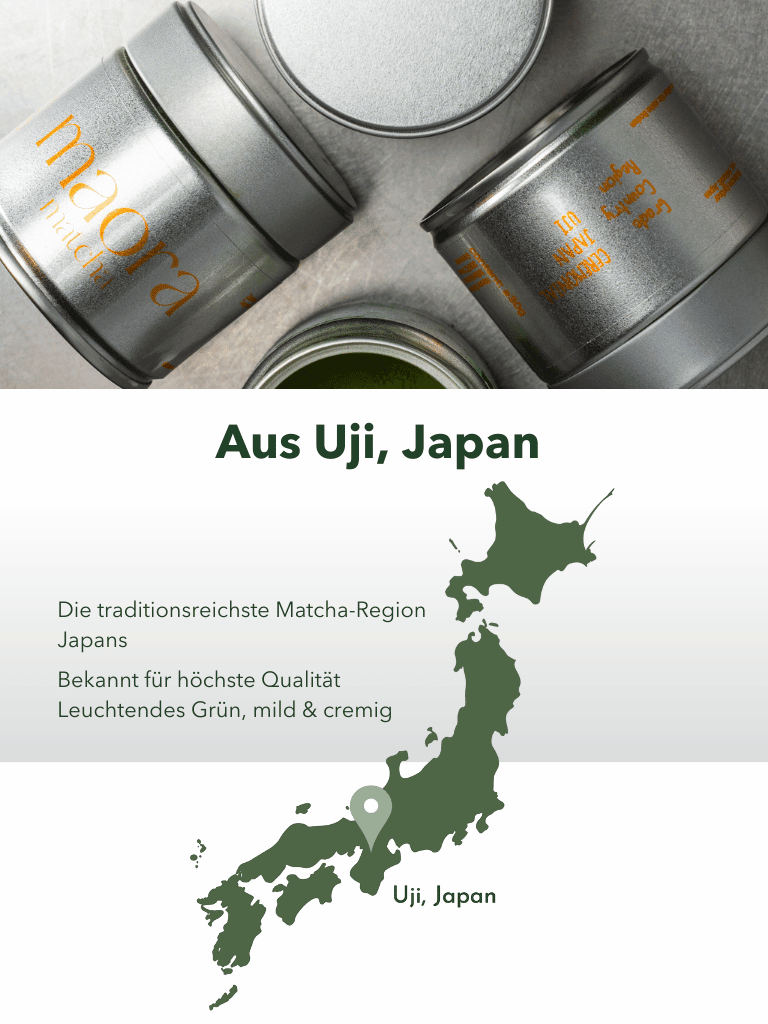 Ceremonial Grade Matcha aus Japan - 30g - Maora