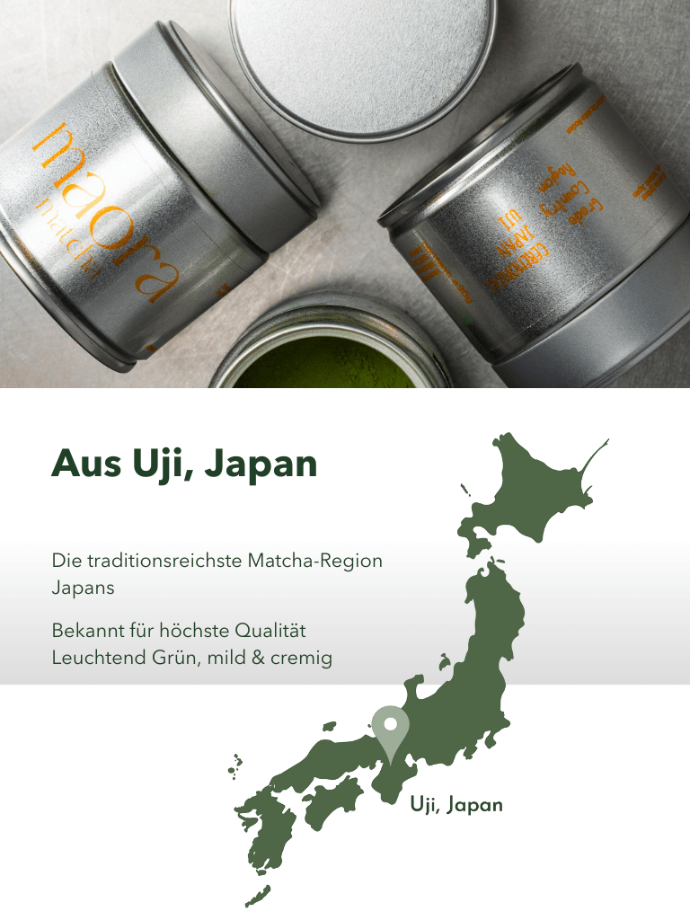 Ceremonial Grade Matcha Pulver aus Japan - 30g - Maora
